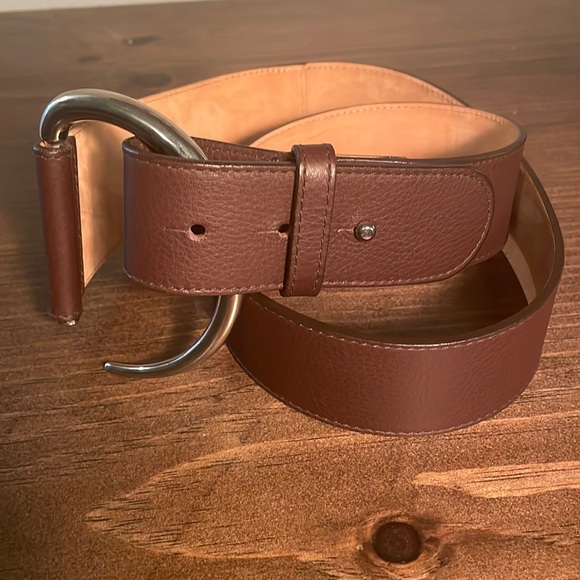 Stefania Carrera brown leather belt - Picture 2 of 6